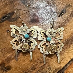 Butterfly earrings